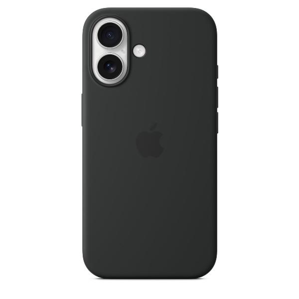 Чехол Apple iPhone 16 Silicone Case with MagSafe Black