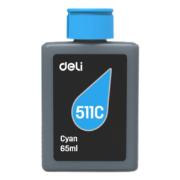 inks-printer-deli-cyan-65ml-511c-ea1