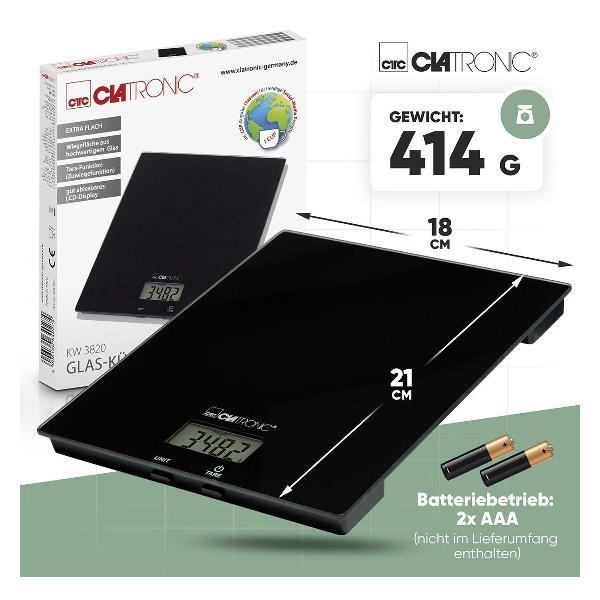 kitchen-scales-clatronic-kw-3820-glas-schwarz-2
