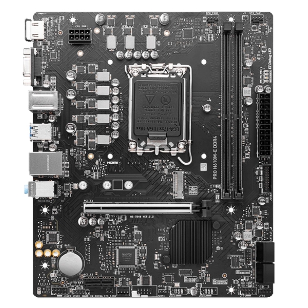 motherboard-msi-pro-ddr4-h610m-e
