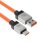 cable-usb-type-c-baseus-coolplay-fast-charging-100w-1m-orange