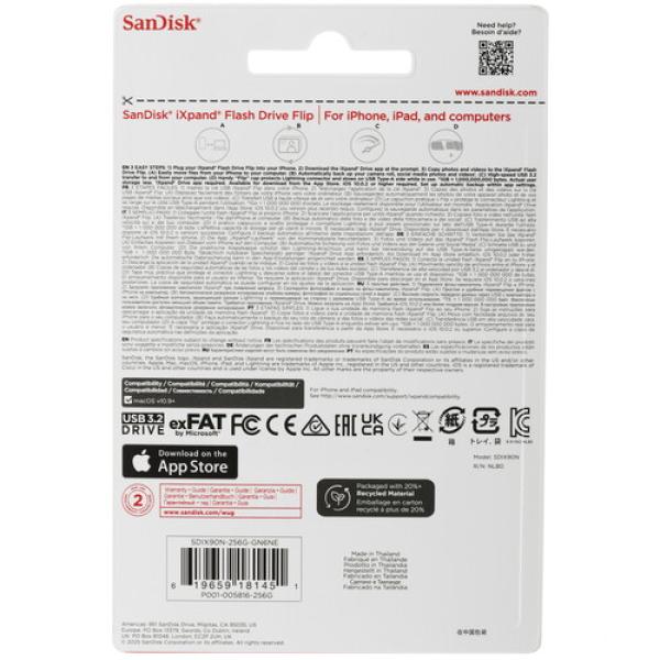 memory-otg-usb-flash-256gb-sandisk-ixpand-flip-sdix90n-256g-gn6ne-2