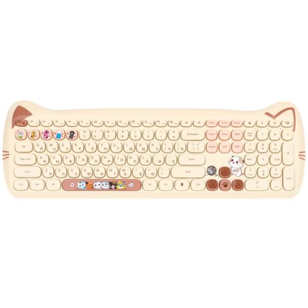 wireless-keyboard-and-mouse-dexp-yellow-cats-yellow-2