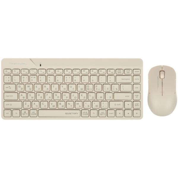 wireless-keyboard-and-mouse-a4tech-fstyler-fg2200-air-2-beige-1