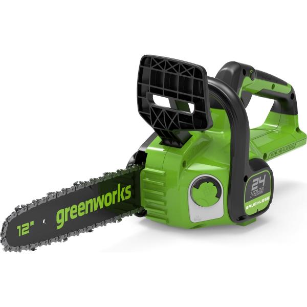 accumulator-chain-saw-greenworks-gd24cs30-24v-30cm-brushless-c-1khakb-4ah-c-usb-and-charger-2007007usb4-2