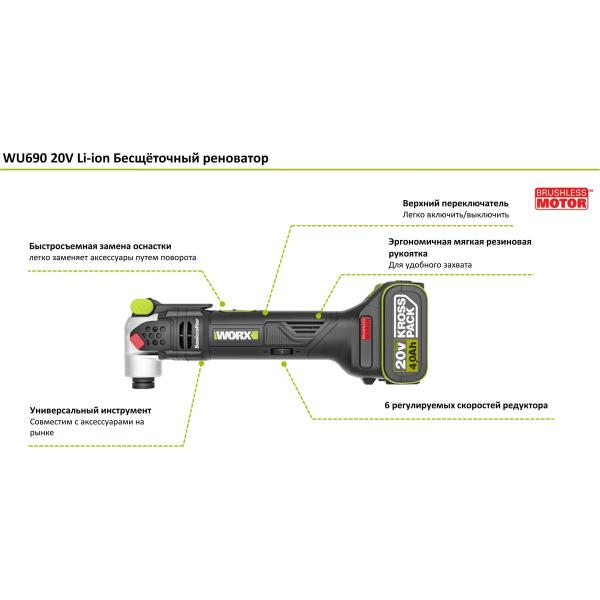accumulator-brushless-renovator-worx-professional-20v-2ah-kh-2-charger-1.2a-WU690.1-2
