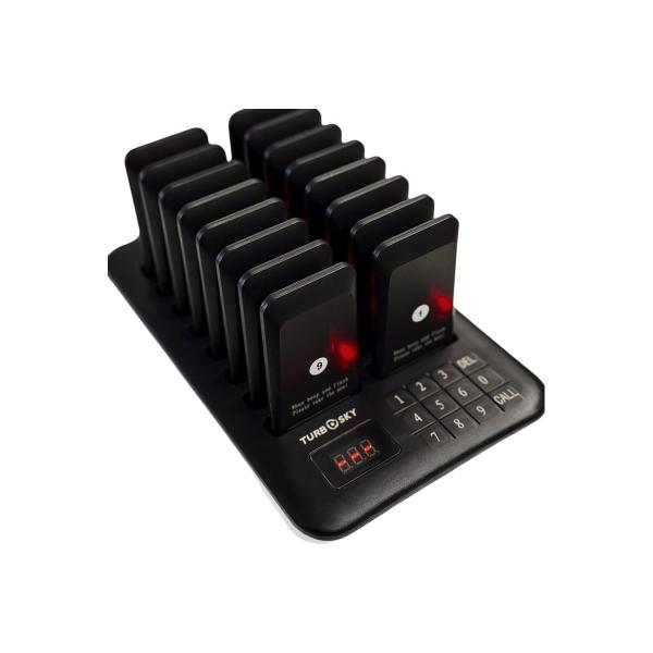 system-remote-pagers-turbosky-as-2-notifications-customers-16pcs-747-2