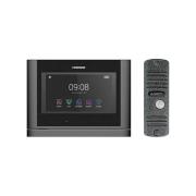 kit-video-intercom-and-call-panels-commax-cdv-704mf-dark-silver-black-smog-avc-305-silver-cdv-704mfdarksilverblacksmog-avc305s