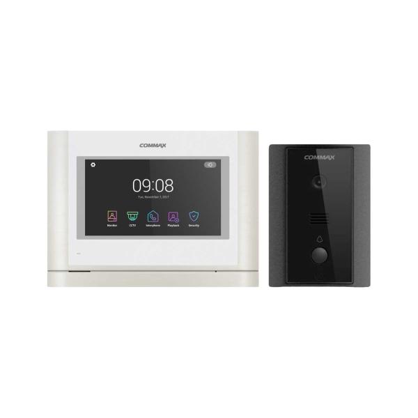 kit-video-intercom-and-call-panels-commax-cdv-70mfbelyy-drc-4ln-1