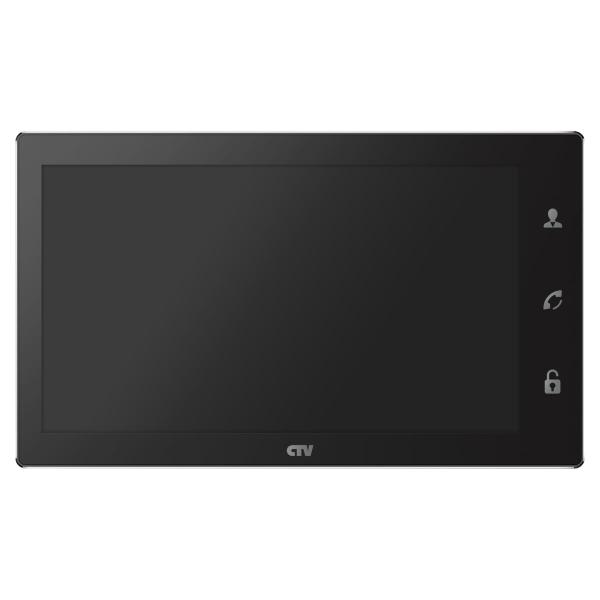 monitor-video-intercom-ctv-b-glass-touch-panel-controls-easy-buttons-technology-touch-screen-answering-machine-black-10-0000341--M4106AHD-1
