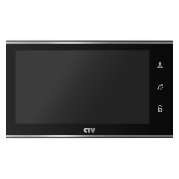monitor-video-intercom-ctv-b-glass-touch-panel-controls-easy-buttons-multi-format-answering-machine-black-10-0000332--M4105AHD-1