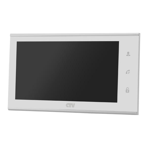 monitor-video-intercom-ctv-w-glass-touch-panel-controls-easy-buttons-multi-format-answering-machine-white-10-0000338--M4705AHD-2
