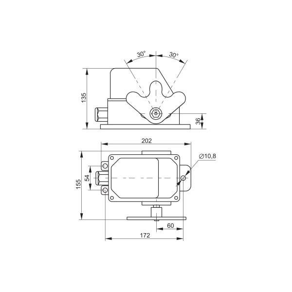 limit-breaker-iek-ku-704-u1-w-shaped-lever-10a-ip44-2-electrical-chains-kv-1-704-1-2