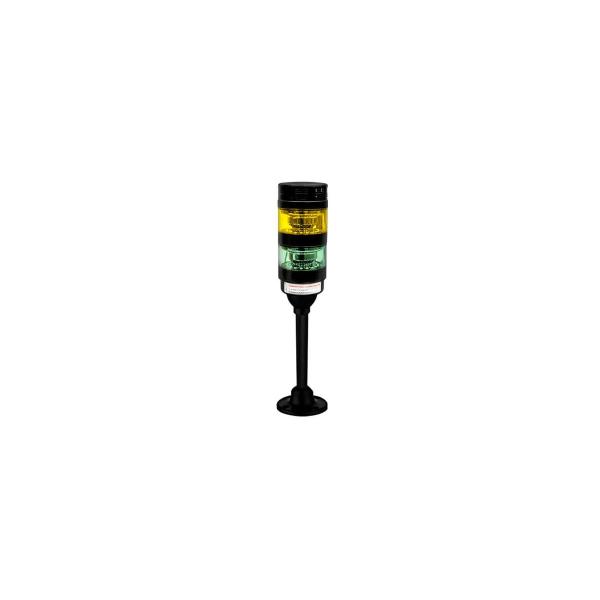 light-signal-column-xson-d70-mm-stand-225mm-constant-sound-colors-yellow-green-24v-dc-ip53-xson-btl70bk-s2afyg-ln24-225-1