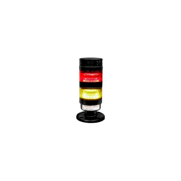 light-signal-column-xson-d-70mm-stand-30mm-constant-sound-colors-red-yellow-24v-dc-ip53-xson-btl70bk-s2afry-ln24-30-1