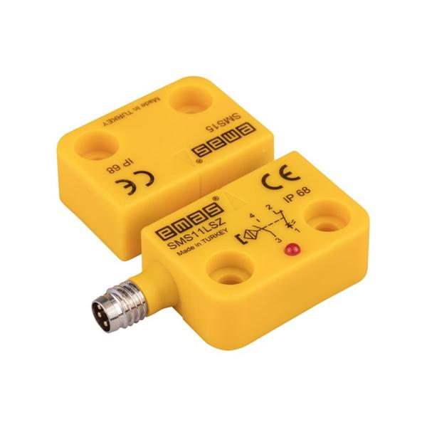 magnetic-sensor-emas-1nz1no-wire-2m-distance-response-5mm-indicator-led-right-exit-ip68-sms11rc2-s15-1