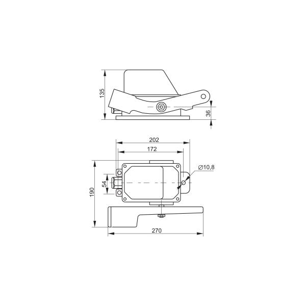 limit-breaker-iek-ku-703-u1-lever-weight-10a-ip44-2-electrical-chains-kv-1-703-1-3