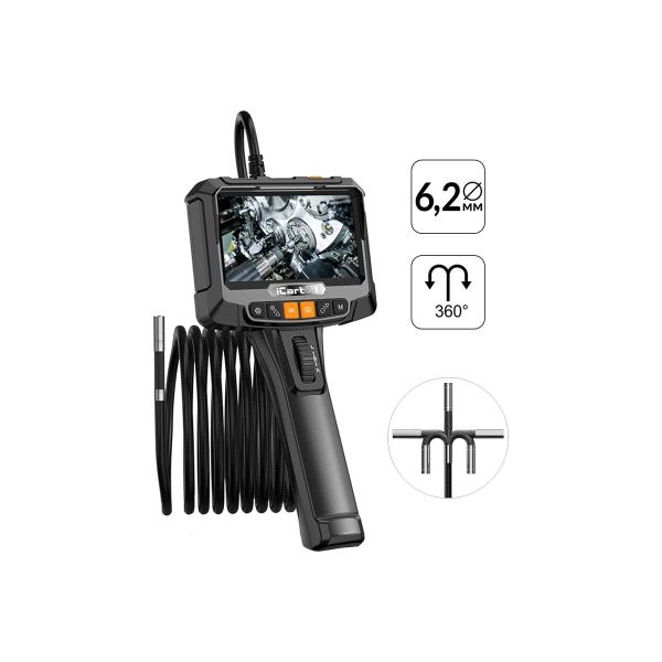 controlled-video-endoscope-icartool-5inch-2mp-1920-1080-1m-probe-6.2mm-turning-chamber-360deg-ic-vc8052w-1
