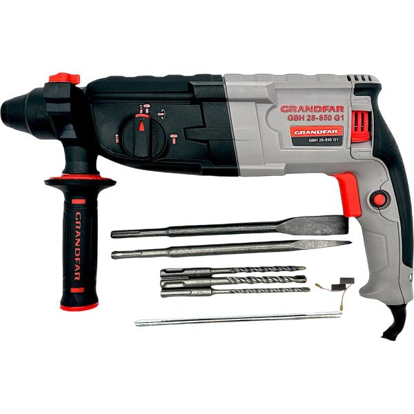 perforator-grandfar-brushes-1-pair-chisel-flat-1pcs-peak-1pcs-boer-6100-8100-10100-software-1pcs-gbh28-850g1-1