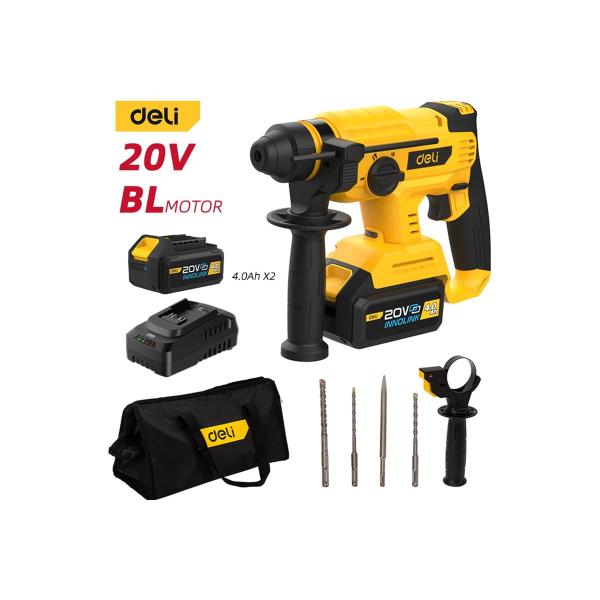 accumulator-perforator-deli-dc300-2-akb-charger-20vkh4ah-sds-plus-2j-4500bpm-handbag-162765-2