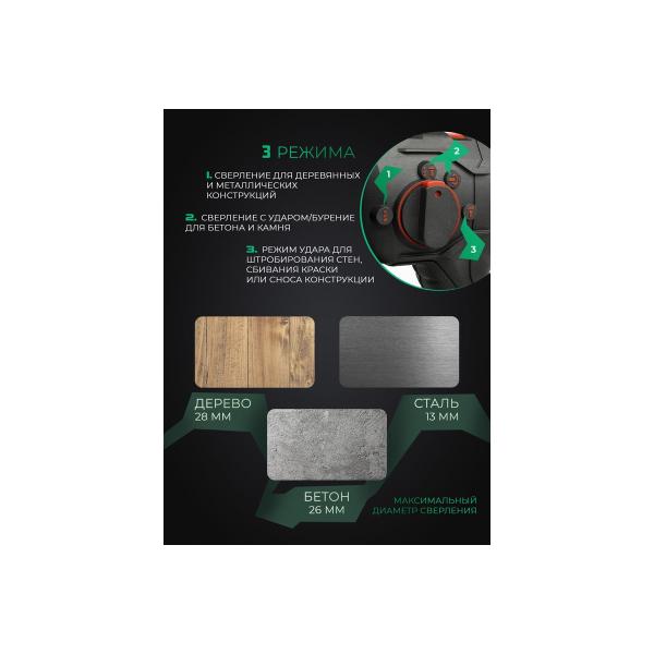 accumulator-brushless-perforator-electrolite-bhd-26-21v-2-akb-4ah-2.6j-suitcase-rigging-6148-5