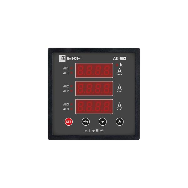 three-phase-digital-ammeter-on-panel-ekf-proxima-ad-963-2