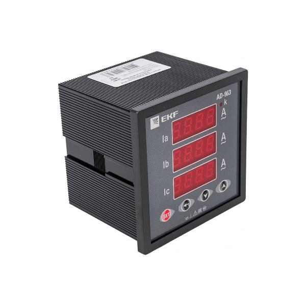 three-phase-digital-ammeter-on-panel-ekf-proxima-ad-963-4
