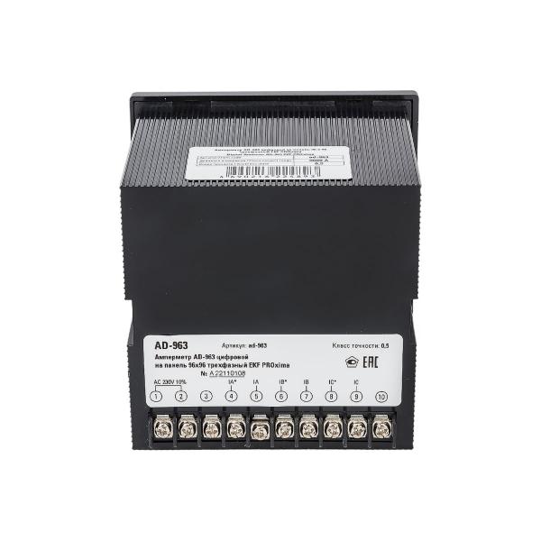 three-phase-digital-ammeter-on-panel-ekf-proxima-ad-963-5