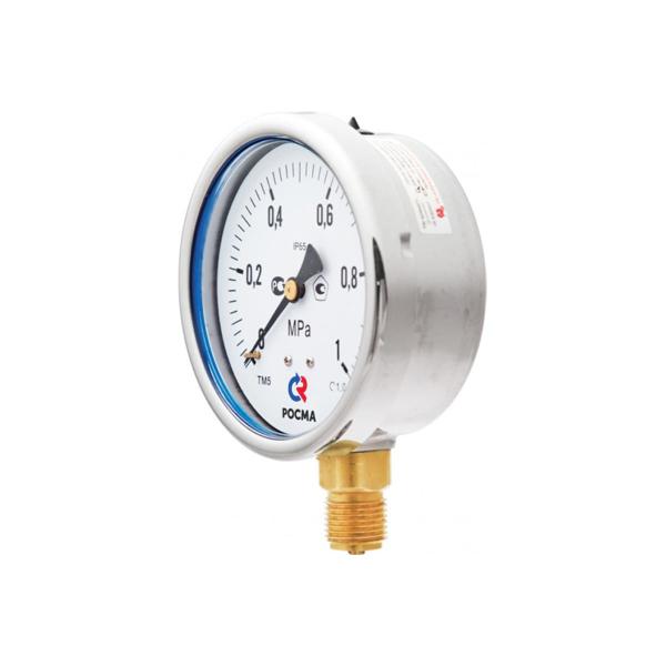 vibration-resistant-pressure-gauge-rosma-tm-520r.00-0-1.6mpa-dk100-g12-class-accuracy-1.0-d070-03800-2