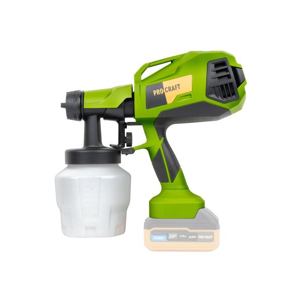spray-gun-accumulator-procraft-20v-750mlmin-without-akb-and-charger-pse30-1