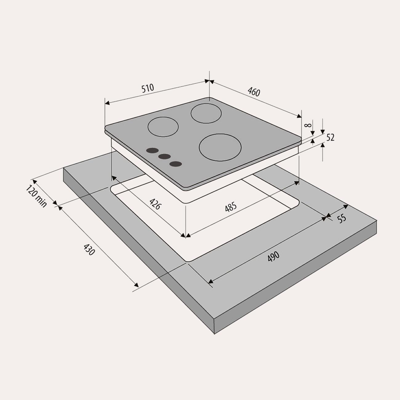 built-in-gas-panel-independent-krona-felice-45-bl-8