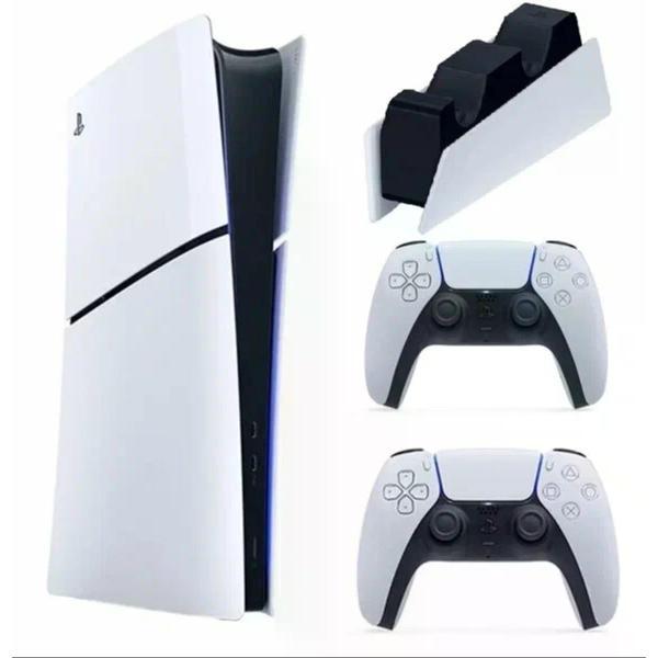 gaming-console-sony-playstation-5-slim-1tb-disk-drive-2nd-gamepad-charging-station