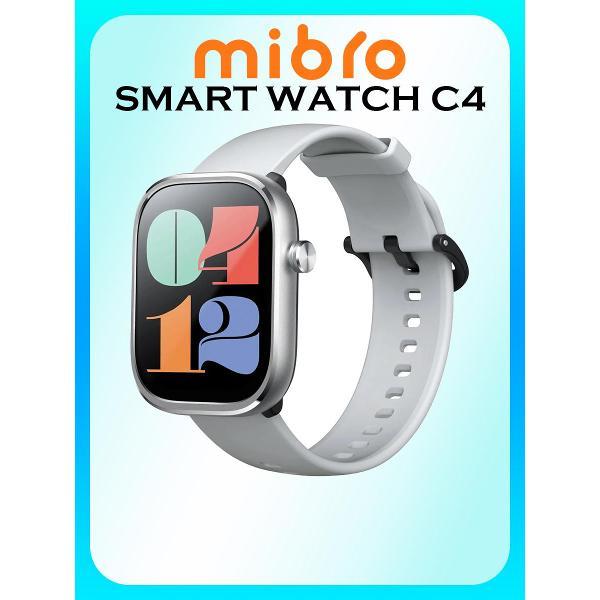 smart-watches-mibro-c4-silver-xpaw021sl