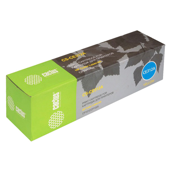 cartridge-for-laser-printer-cactus-cs-ce312a-yellow-hp-lj-cp1012pro-cp1025-100