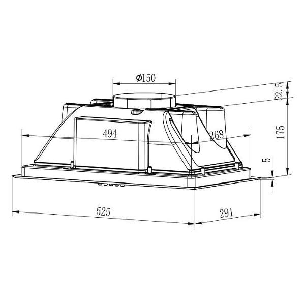 hood-fully-built-in-evelux-amanda-60-b