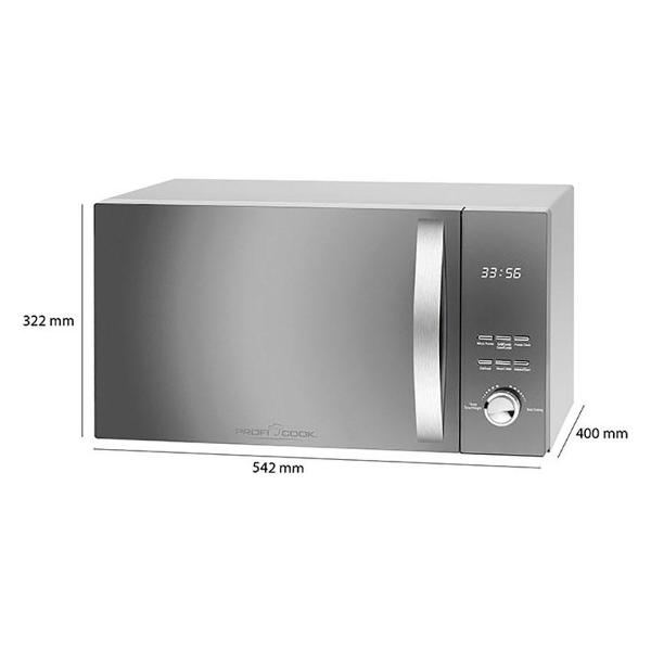 microwave-oven-with-grill-profi-cook-pc-mwg-1176-silber-3