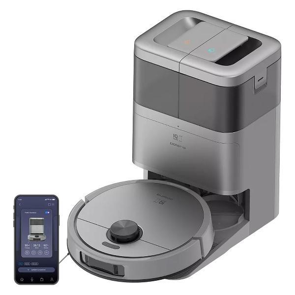 robot-vacuum-cleaner-polaris-pvcrac-7290-wifi-iq-home-grey