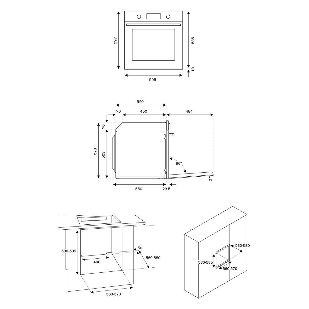 oven-electric-bertazzoni-f6011proeln-7