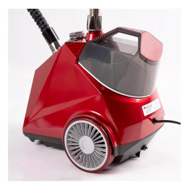 vertical-steamer-kelli-kl-817-red-4