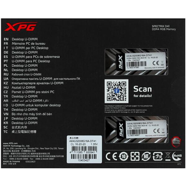 ram-adata-xpg-spectrix-d-41-rgb-ax4u32008g16a-dt-41-16gb-4