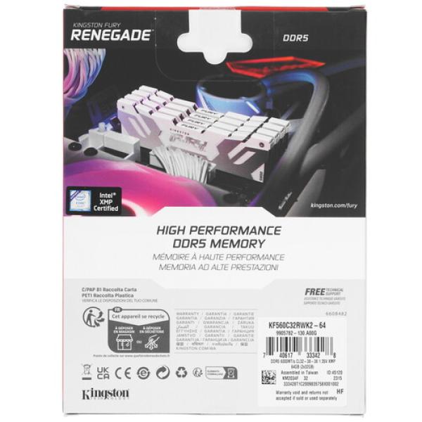 ram-kingston-fury-renegade-white-kf-560-c-32-rwk-2-64-64gb-4