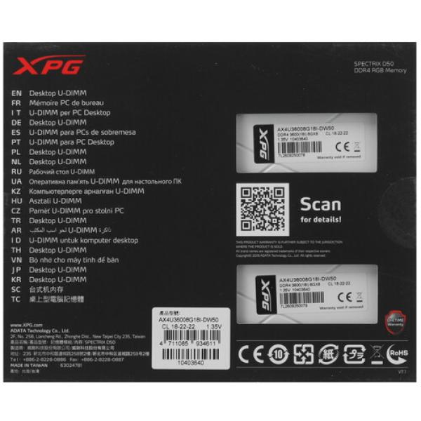 ram-adata-xpg-spectrix-d-50-rgb-ax-4-u-36008-g-18-i-dw-50-16gb-4