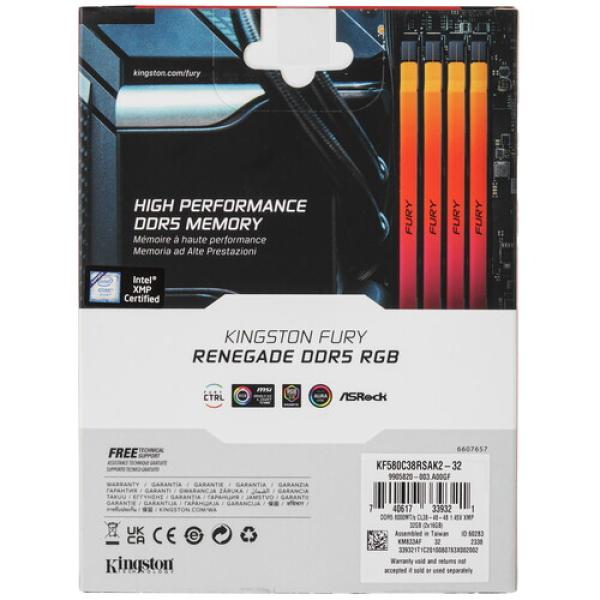 ram-kingston-fury-renegade-silver-rgb-kf-580-c-38-rsak-2-32-32gb-5