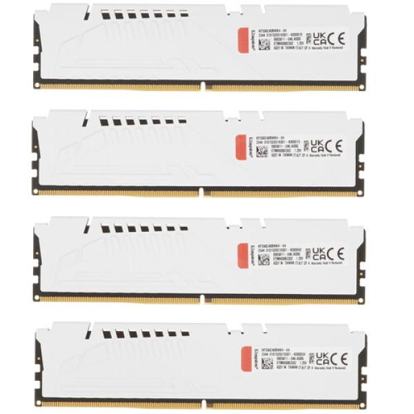 ram-kingston-fury-beast-white-kf-556-c-40-bwk-4-64-64gb-2