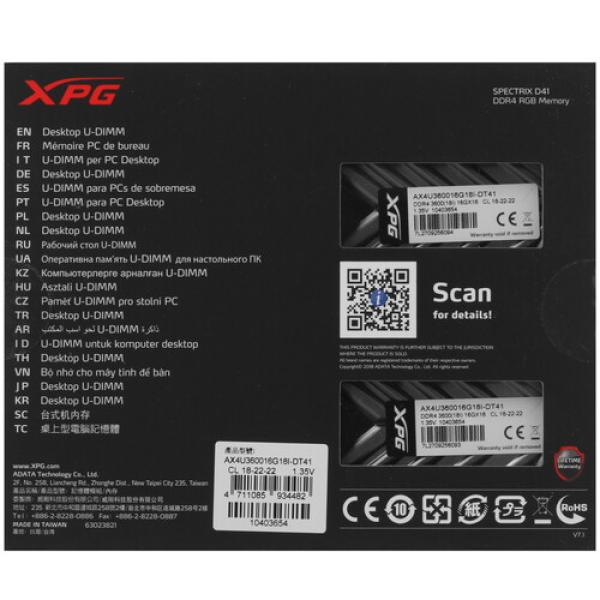 ram-adata-xpg-spectrix-d-41-rgb-ax-4-u-360016-g-18-i-dt-41-32gb-4