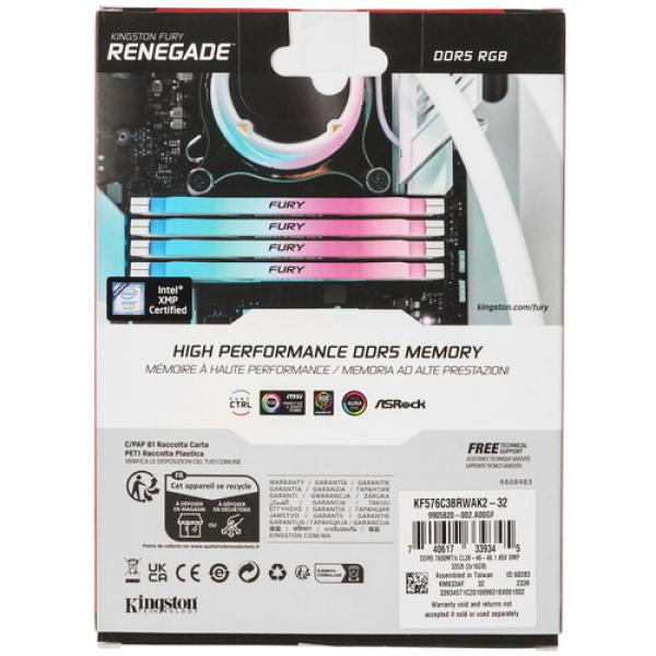 ram-kingston-fury-renegade-white-rgb-kf-576-c-38-rwak-2-32-32gb-5