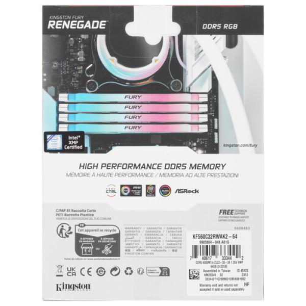 ram-kingston-fury-renegade-white-rgb-kf-560-c-32-rwak-2-64-64gb-5