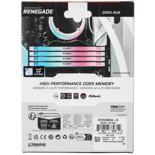 ram-kingston-fury-renegade-white-rgb-kf-576-c-38-rwa-16-16gb-5