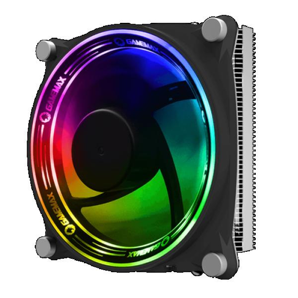 cooler-for-processor-gamemax-gamma-300-rainbow-black-2