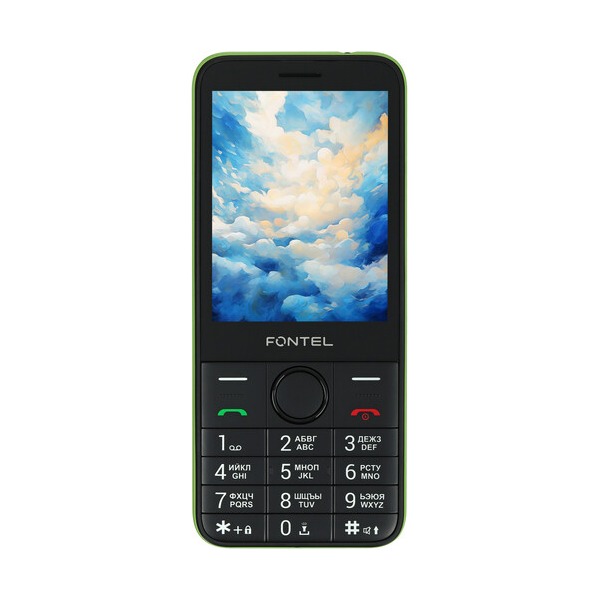 mobile-telephone-fontel-fp-320-black-green-1
